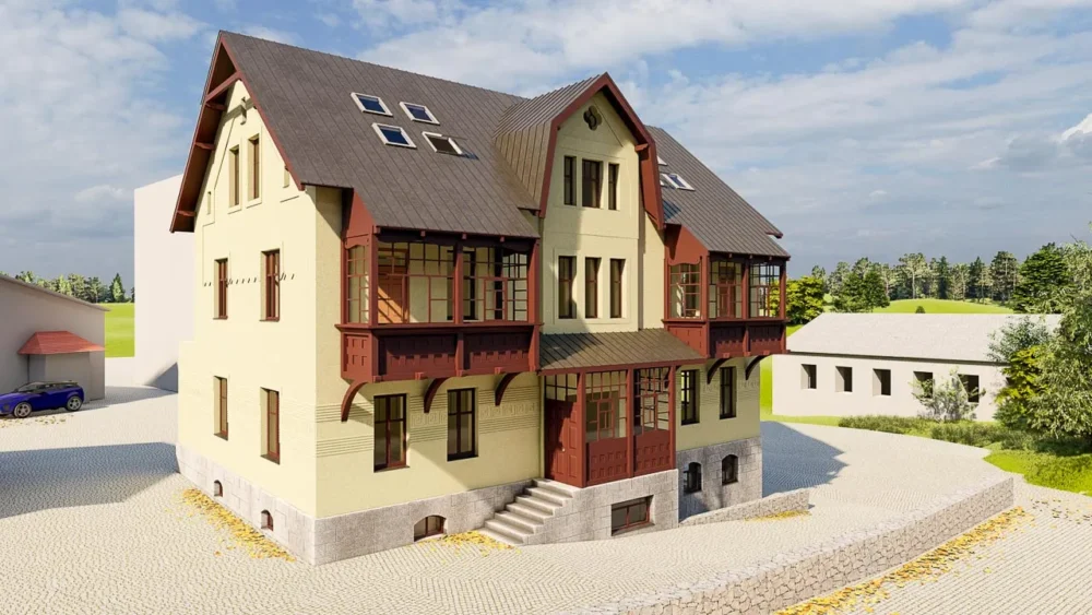 Apartmány Brůnova vila